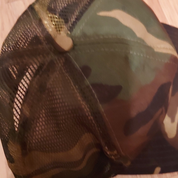 Camouflage Camo Baseball Mesh Snapback Trucker Cap - Picture 6 of 9